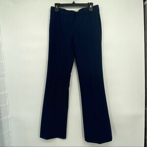 Laundry by Shelli Segal The Tracey Midnight Blue Slim it Flare Pants Size 4
